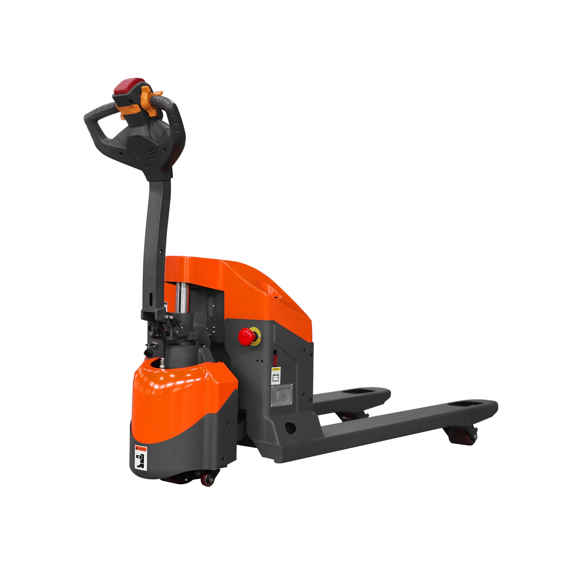 Electric Pallet Jack 3300-4400 lb Capacity with 48"L x 27"W Forks Gel Battery Powered