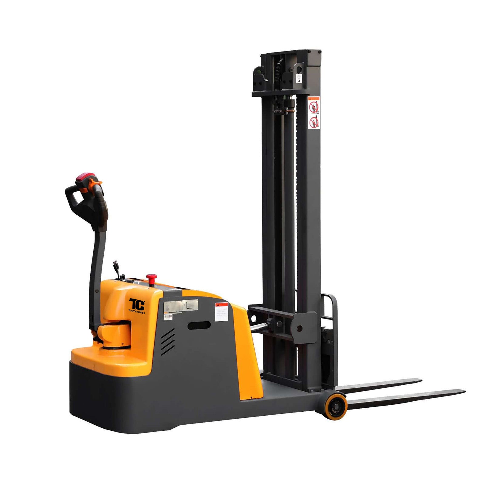 Electric Counterbalance Stacker – 2200 lb Capacity, 98" Lift Height, A-3043