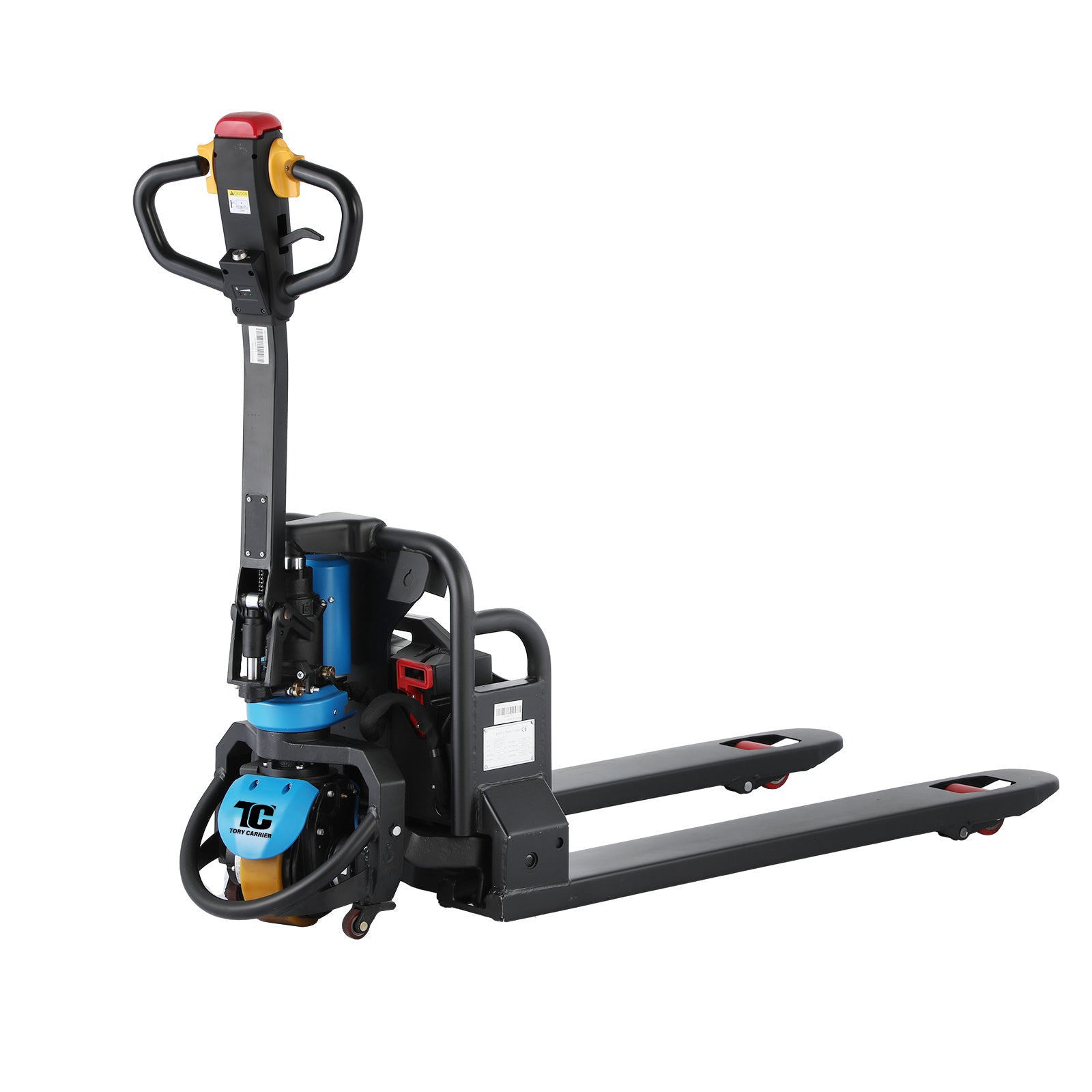 Electric Pallet Jack 3300 lb Capacity, 48V Lithium Battery, 48" x 27" Forks – Compact Pallet Truck, A-1020