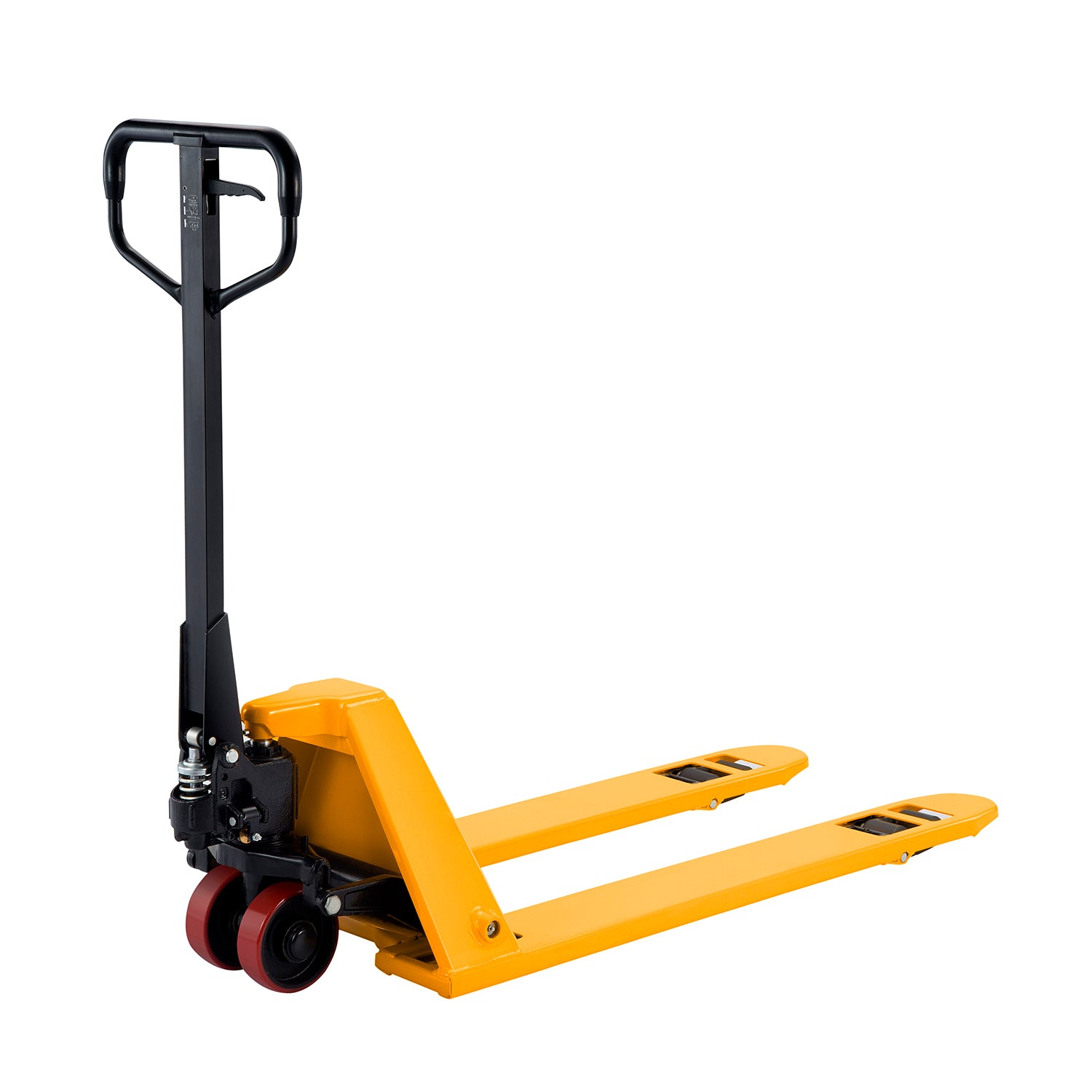 Low Profile Hand Pallet Jack – 2200 lbs / 3300 lbs Capacity, 48" x 27" Forks | Heavy-Duty Manual Pallet Truck