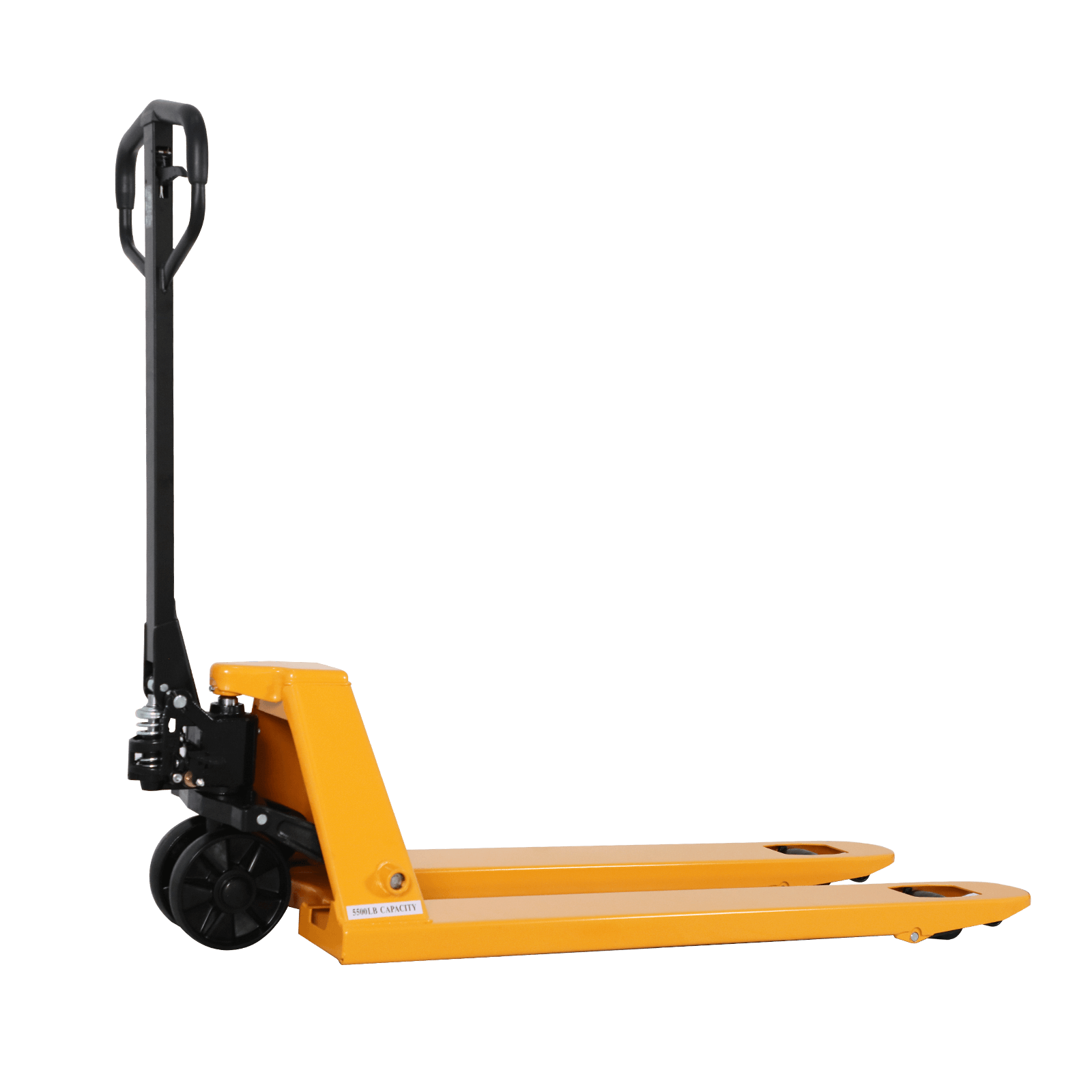 Transpalette hydraulique manuel, 2 588 kg, fourche de 122 cm de long et 53 cm de large