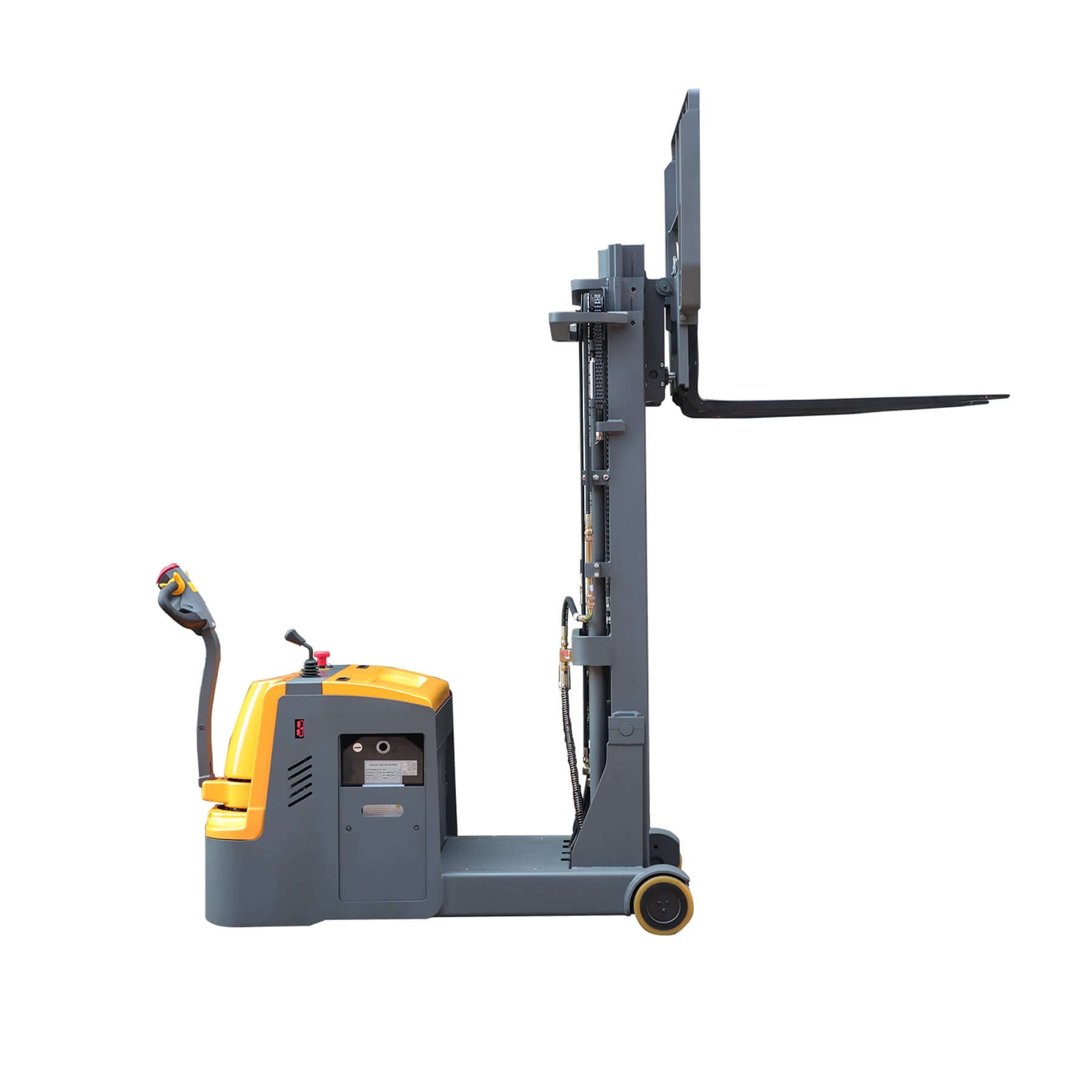 Electric Counterbalance Stacker – 3300 lb Capacity, 177" Lift Height