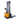 Powered Forklift Full Electric Walkie Stacker 3300lbs Cap. Straddle Legs.138" lifting
