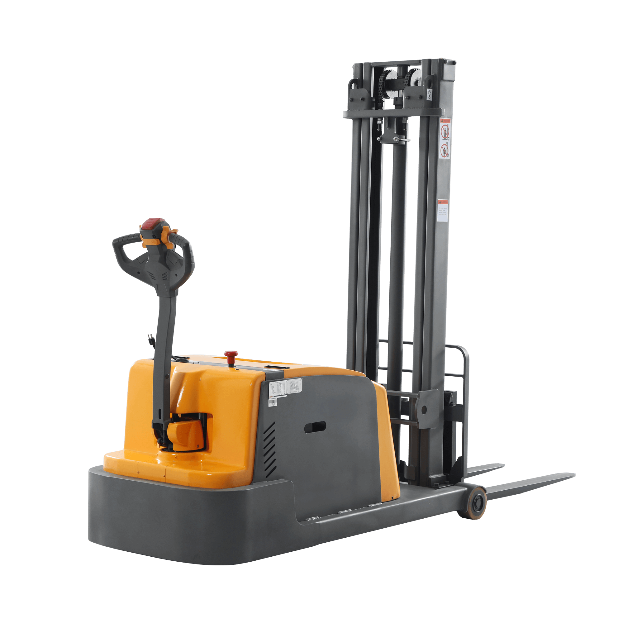 Electric Counterbalance Stacker – 3300 lb Capacity, 118" Lift Height, A-3048