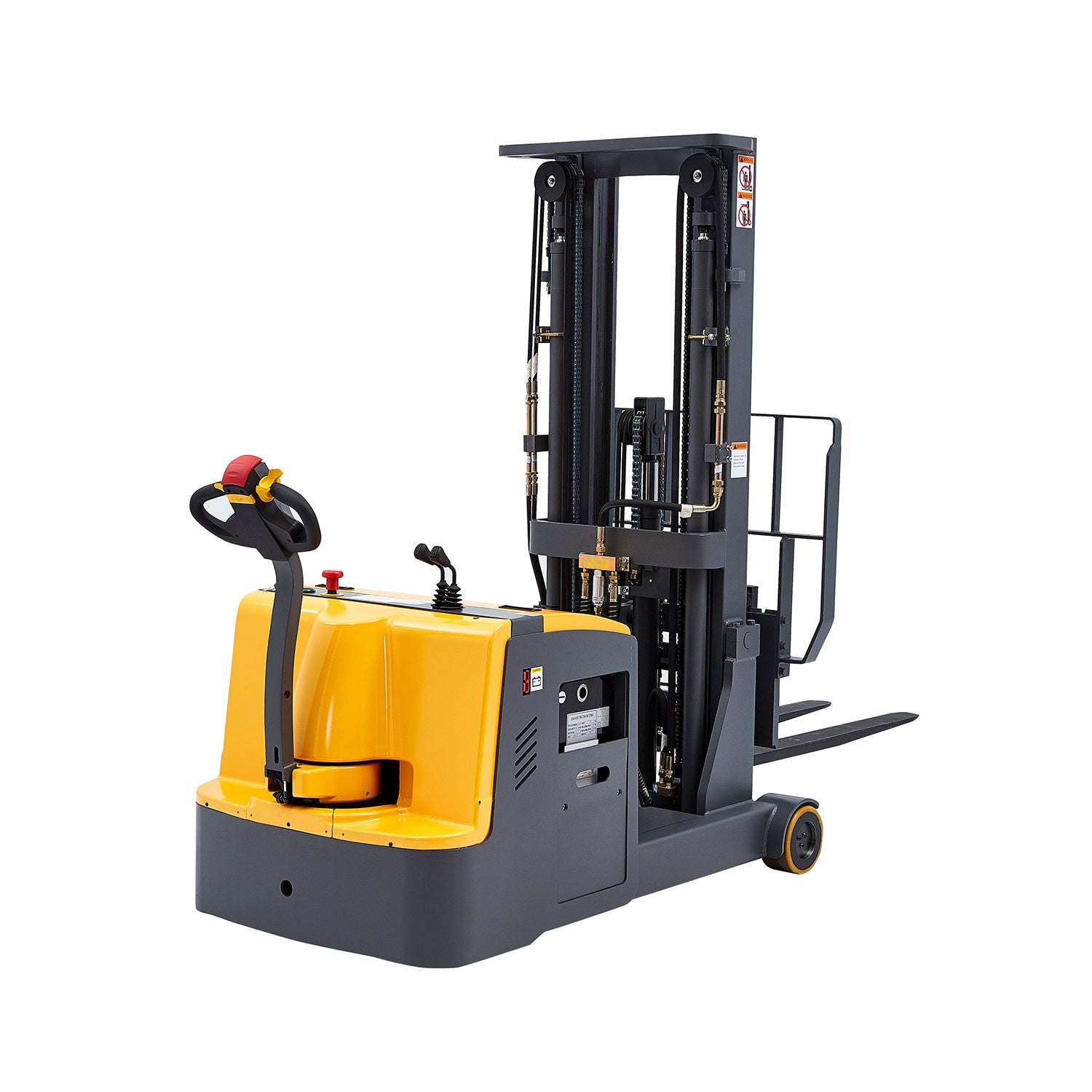 Electric Counterbalance Stacker – 3300 lb Capacity, 177" Lift Height, A-3032