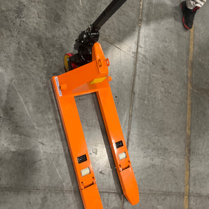 Tory Carrier Used 2200lbs Folding Pallet Jack Hand Pallet Truck(Only Pick-Up)