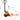 6600lbs Hand Pallet Truck with Controllable Lowering Speed Cap. 48*27" Fork