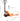 6600lbs Hand Pallet Truck with Controllable Lowering Speed Cap. 48*27" Fork