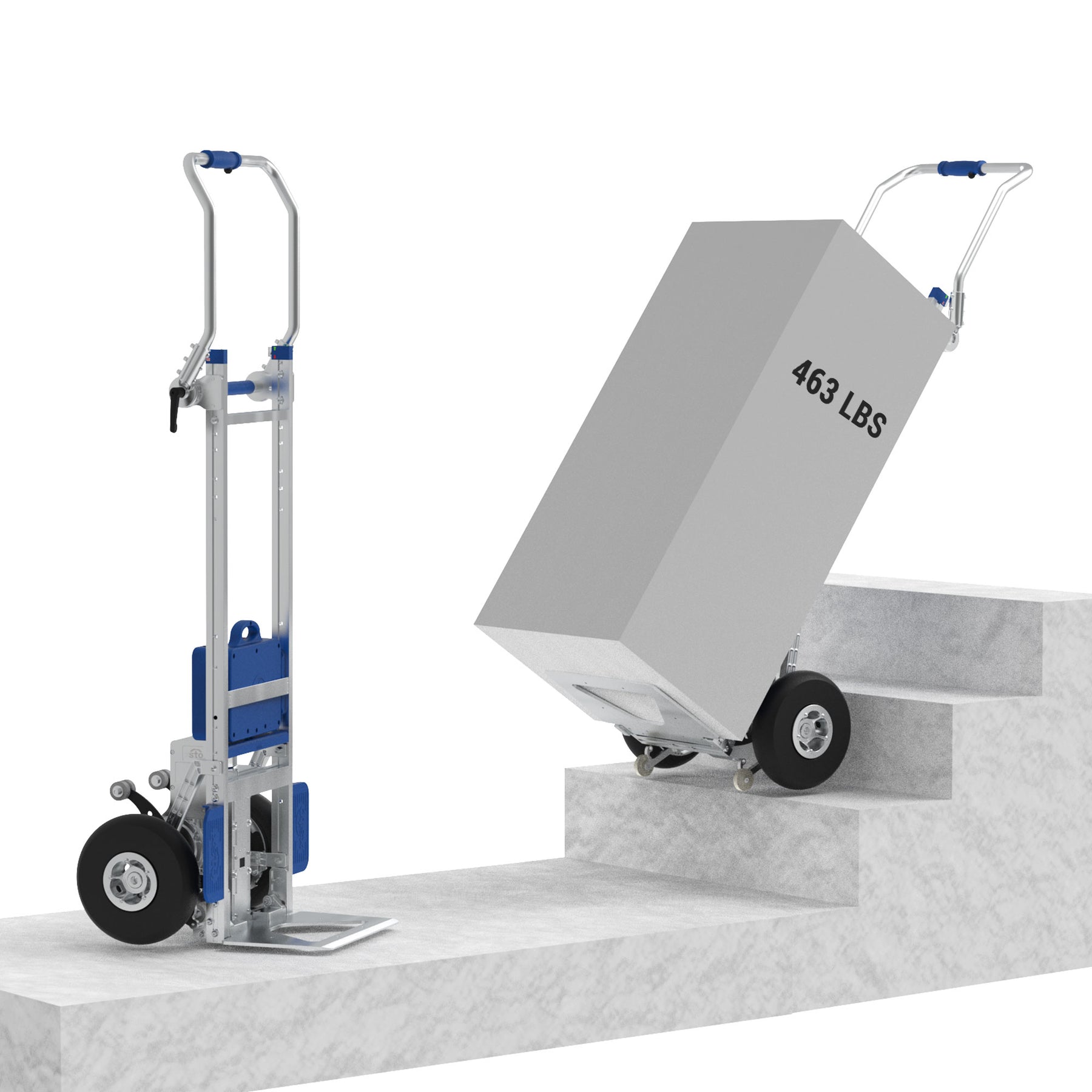 Motorized Stair Climbing Hand Truck With Edge Brake 463 lbs ZW7210GC