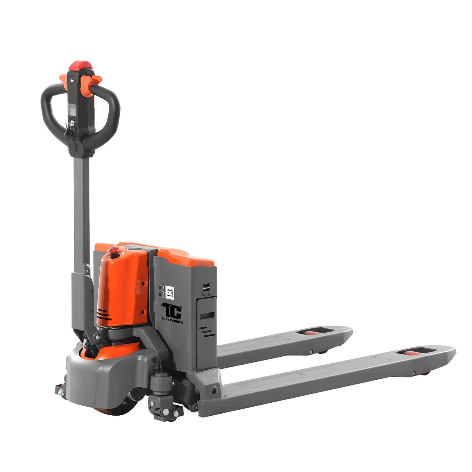 Electric Pallet Jack 3300/4400 lb Capacity with 48"L x 27"W Forks Lightweight Lithium Design