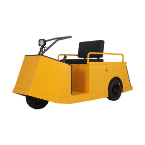 Seated Electric Tow Tractor – 1100 lb Towing Capacity for Material Handling