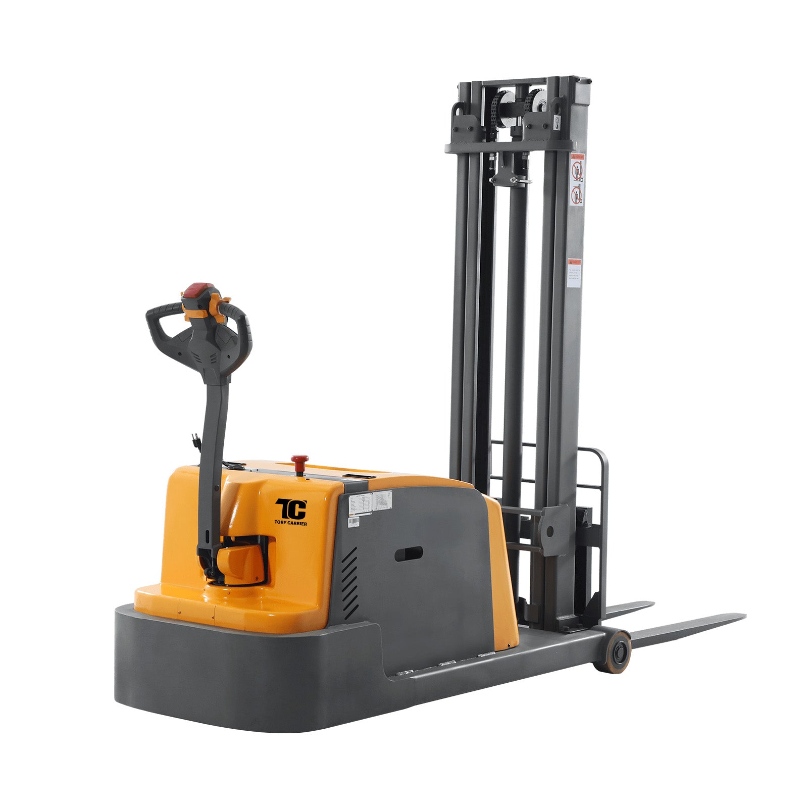 Electric Counterbalance Stacker – 3300 lb Capacity, 118" Lift Height, A-3048