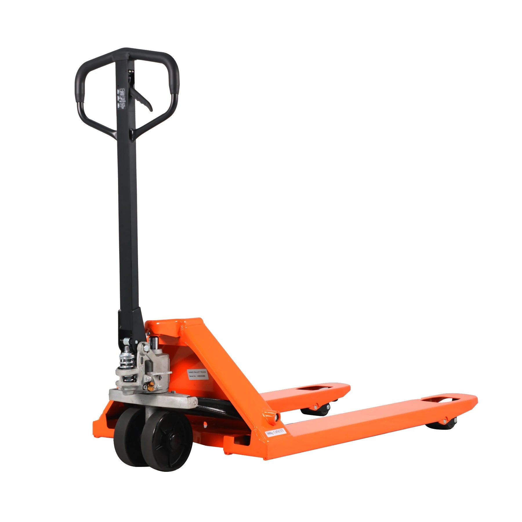 6600lbs Hand Pallet Truck with Controllable Lowering Speed Cap. 48*27" Fork