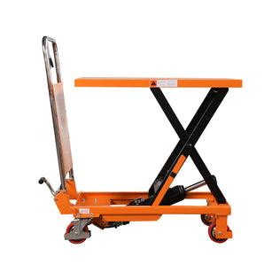 Scissor Lift Table 330 lbs 29" Lifting Height with Hydraulic Pedal