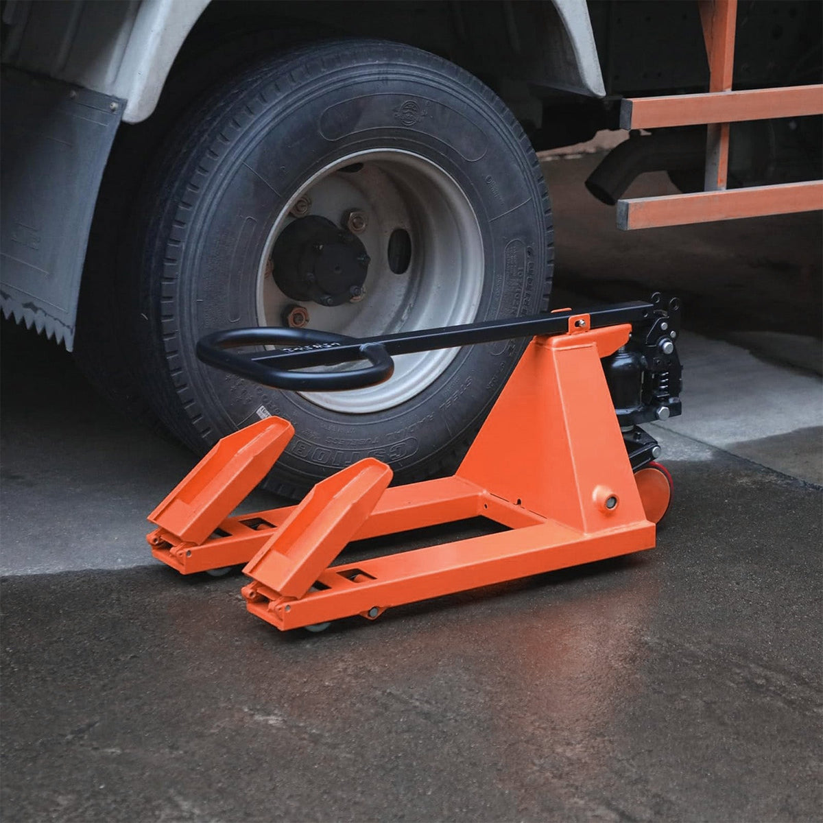 Used 2200lbs Folding Pallet Jack Hand Pallet Truck(Only Pick-Up) – Tory ...