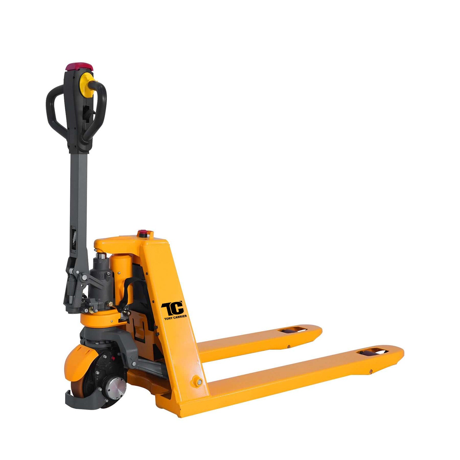 Electric Pallet Jack 3300 lb Capacity with 48"L x 27"W Forks Lithium Battery, T-1034