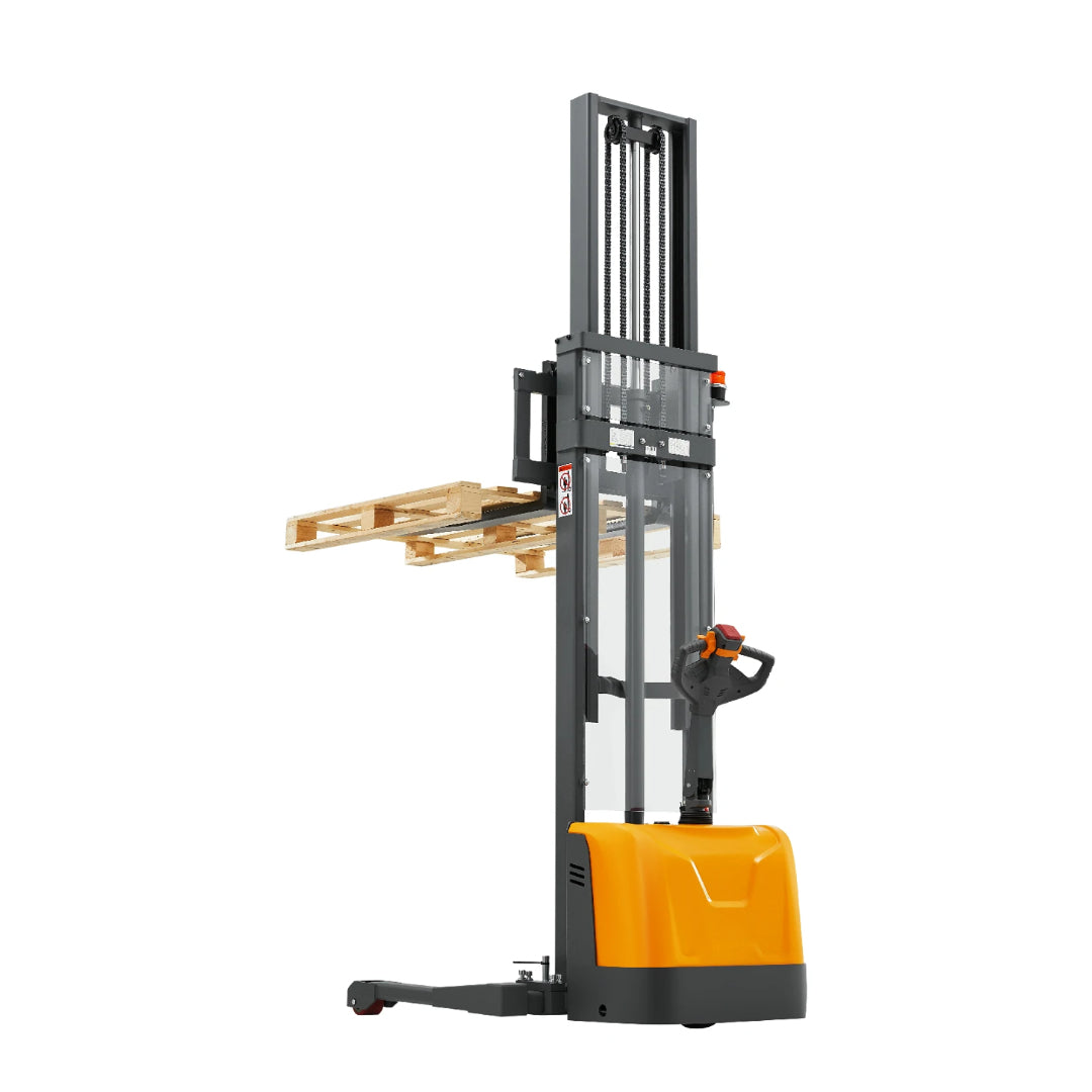 Stacker Kit. Amazon Full Electric Walkie Stacker 3300lbs Cap. Straddle Legs.98-138