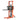 2200lbs Manual Pallet Stacker Adjustable Forks Fixed Legs 63" Lift