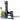 Electric Reach Stacker 4400 lbs Capacity, 189" Lift Height — Narrow Aisle Reach Truck for Warehouses