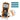 6000 Counts TRMS Digital Multimeter, Auto-Ranging Ohmmeter Voltage Tester with NCV Function for Measure Voltage Current Resistance Diodes Continuity, Orange.