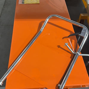Used Double Scissors Lift Table Cart 1760 lbs. 59" Lifting Height