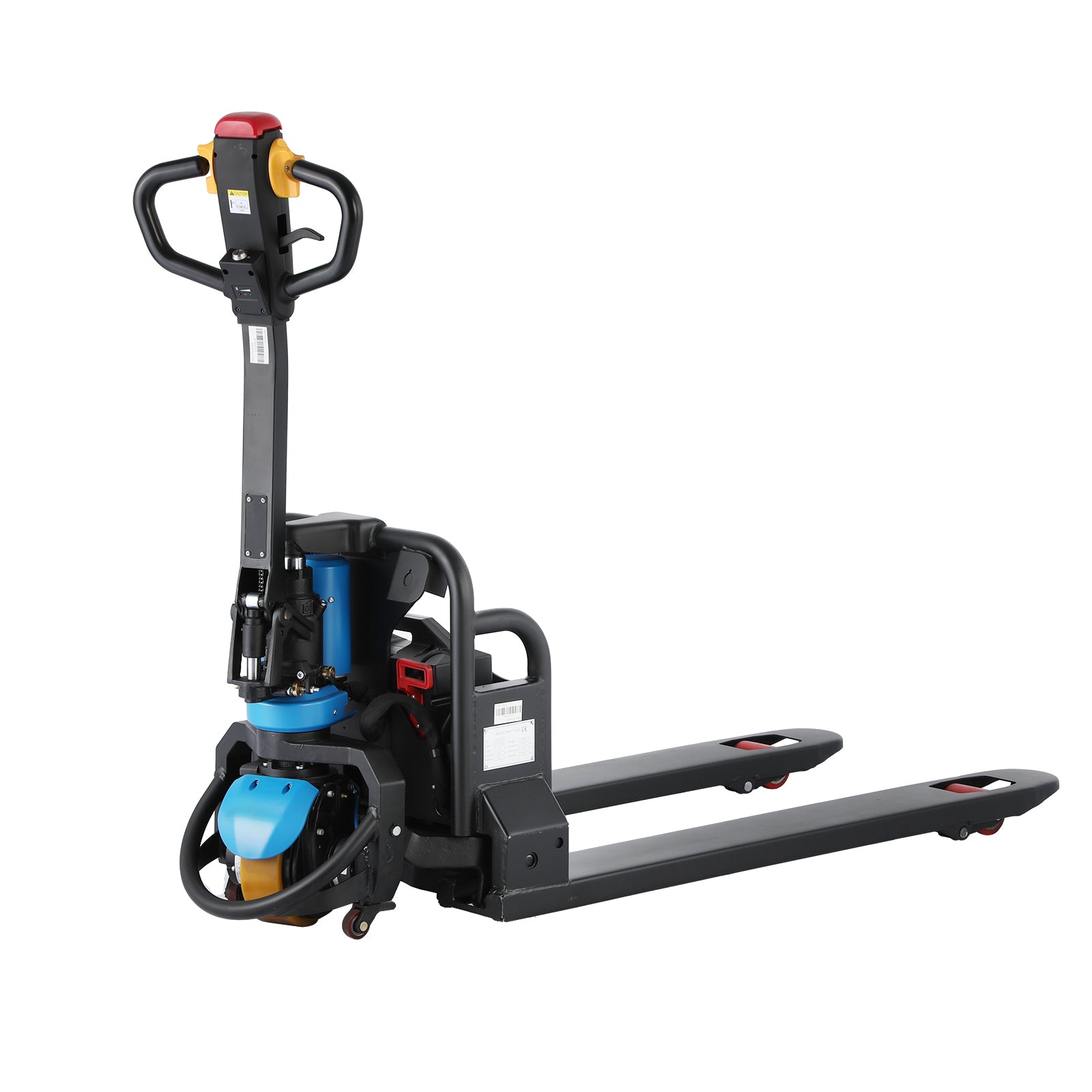 Electric Pallet Jack 3300 lb Capacity, 48V Lithium Battery, 48" x 27" Forks – Compact Pallet Truck, A-1020