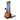 Powered Forklift Full Electric Walkie Stacker 3300lbs Cap. Straddle Legs.130" lifting - Tory CarrierT - 3049