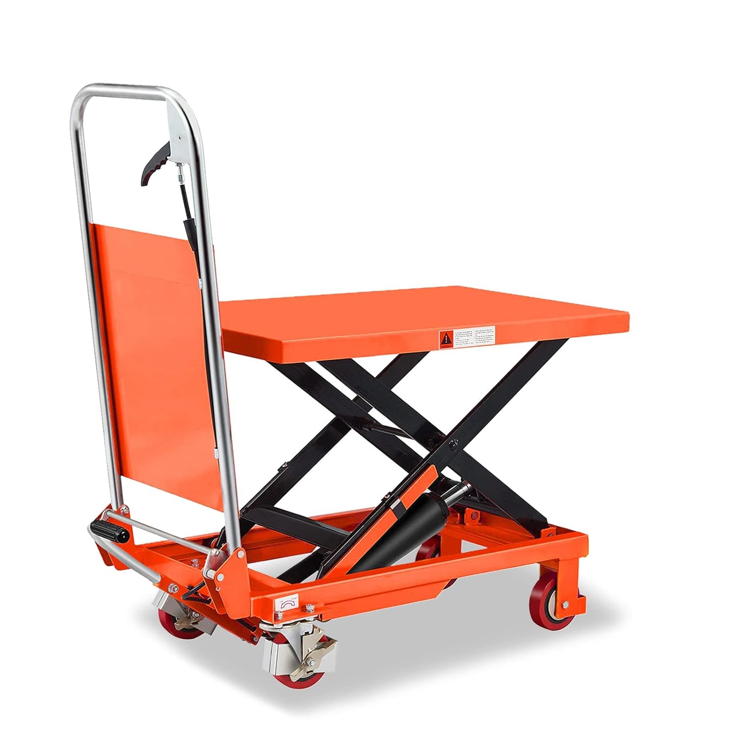 Scissor Lift Table 330lbs 29" Lifting Height with Hydraulic Pedal - Tory CarrierT - 2016