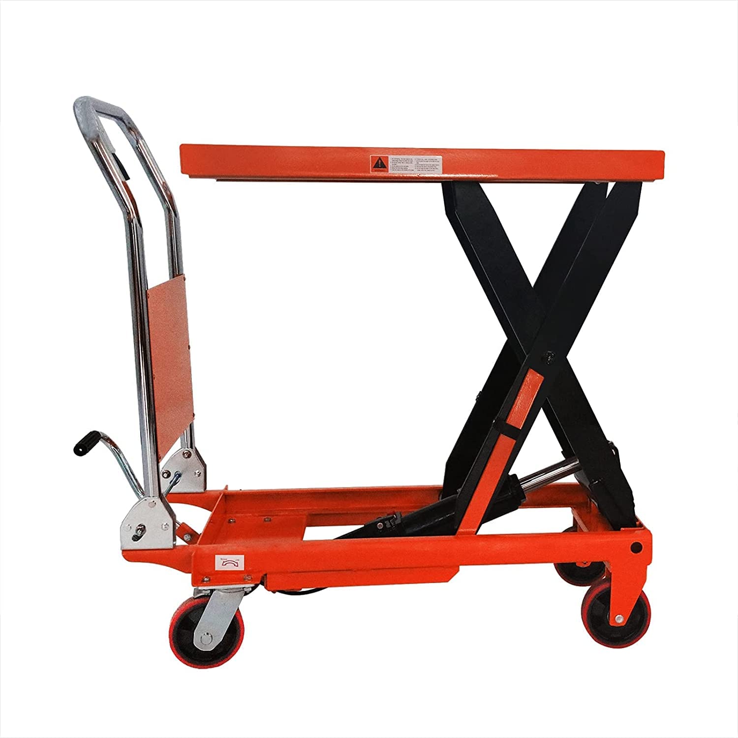 Scissor Lift Table 660lbs. 35.4" Lifting Height Hydraulic Lift Table - Tory CarrierT - 2001